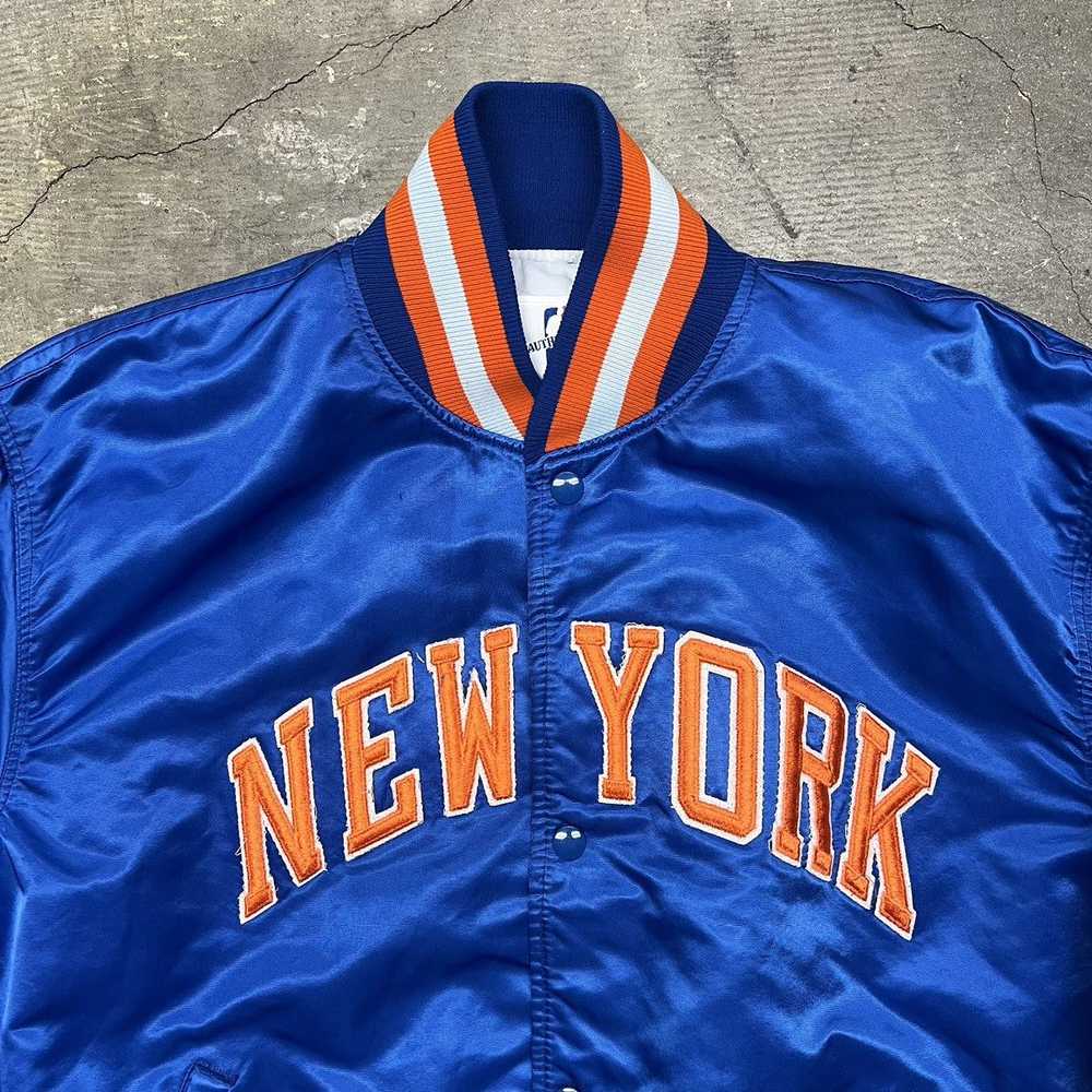 NBA × Starter × Vintage 80’s New York Knicks Sati… - image 2