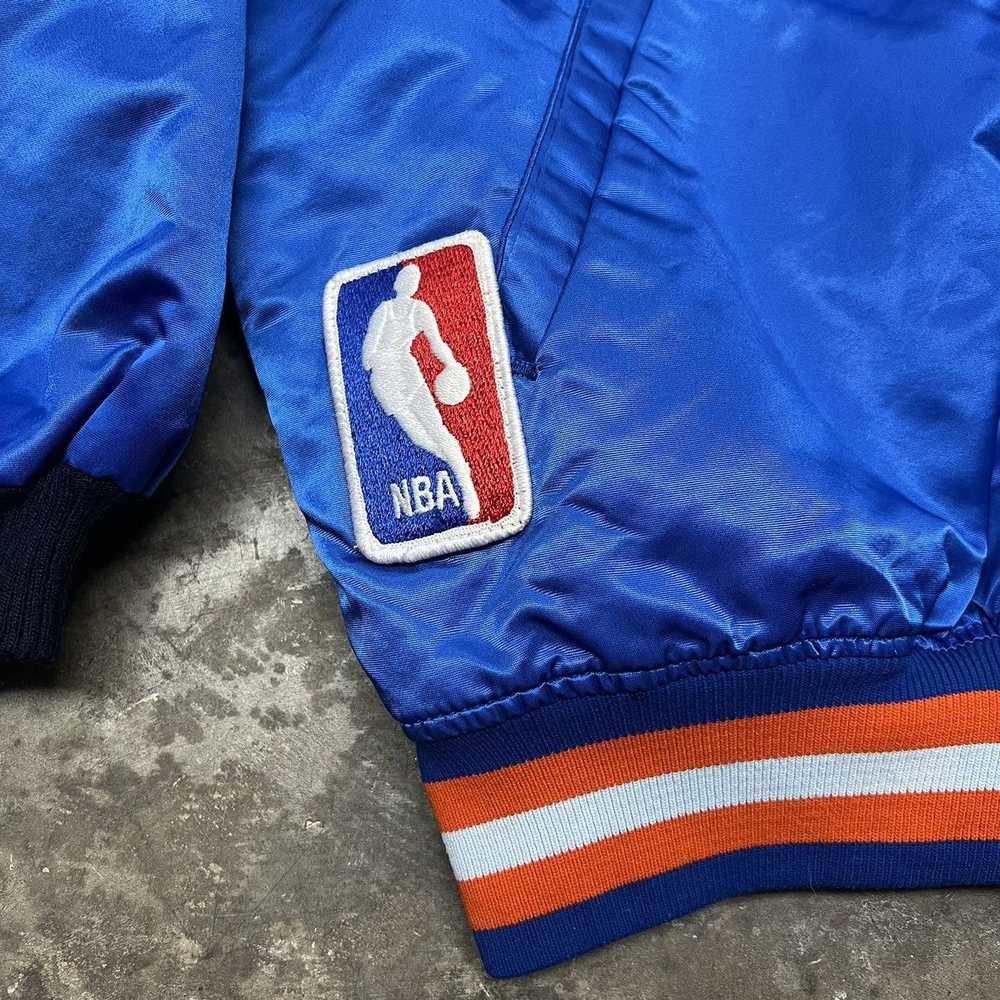 NBA × Starter × Vintage 80’s New York Knicks Sati… - image 3