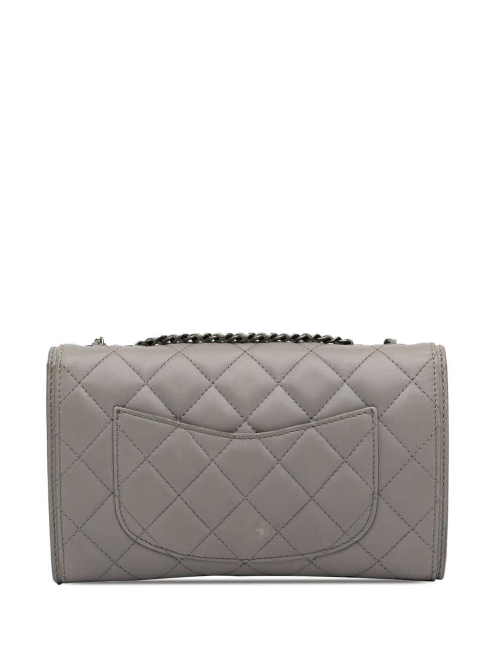 CHANEL Pre-Owned 2013-2014 Mini Lambskin Flap cro… - image 2