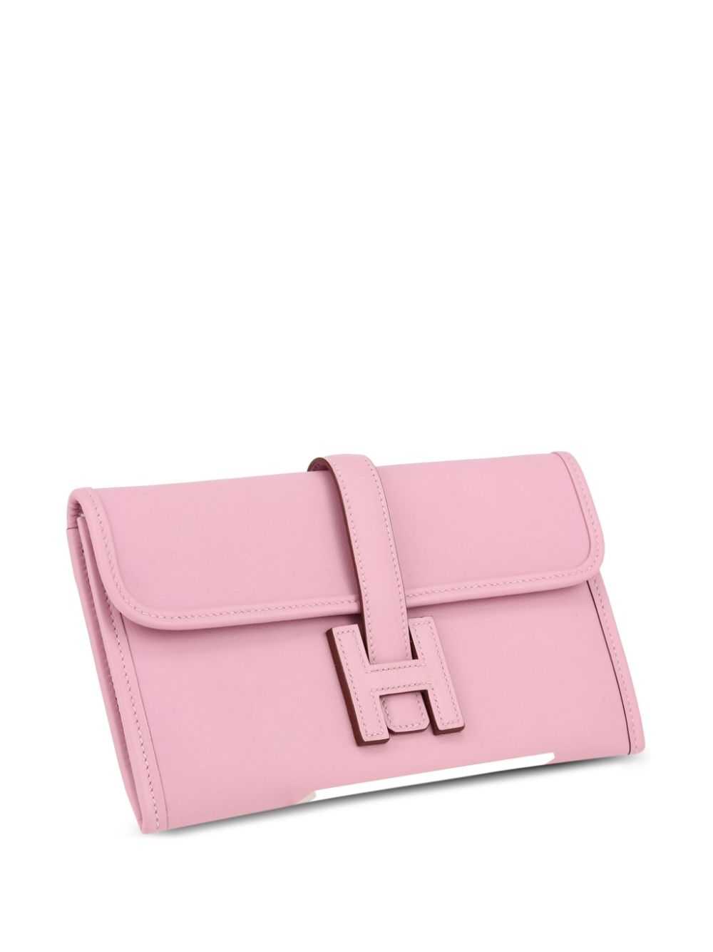 Hermès Pre-Owned 2022 Jige clutch bag - Pink - image 3