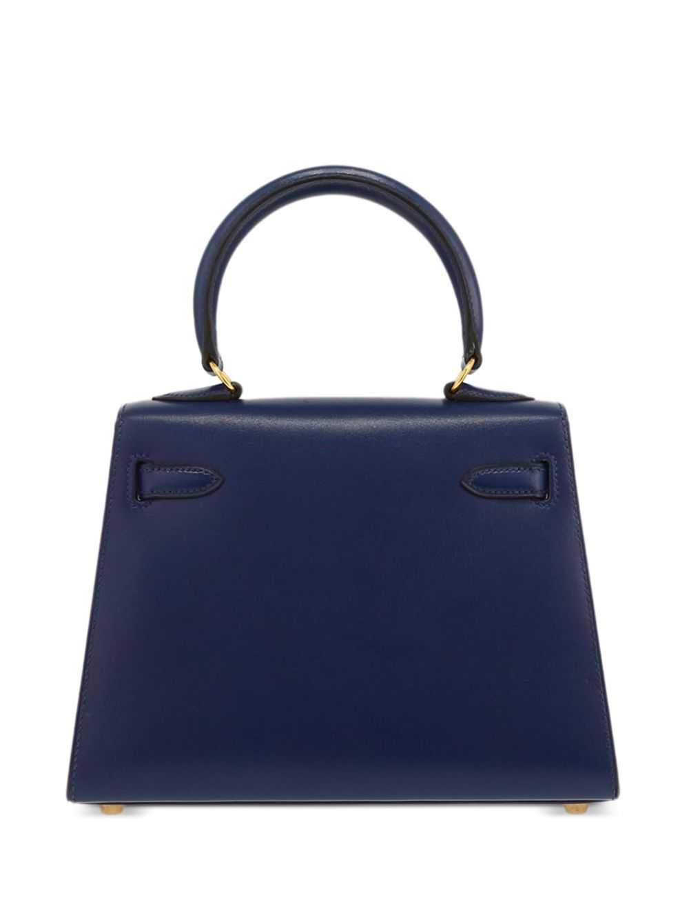 Hermès Pre-Owned 1994 Kelly 20 handbag - Blue - image 2