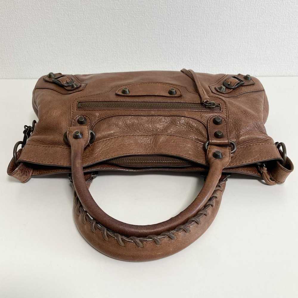 Balenciaga First leather handbag - image 3