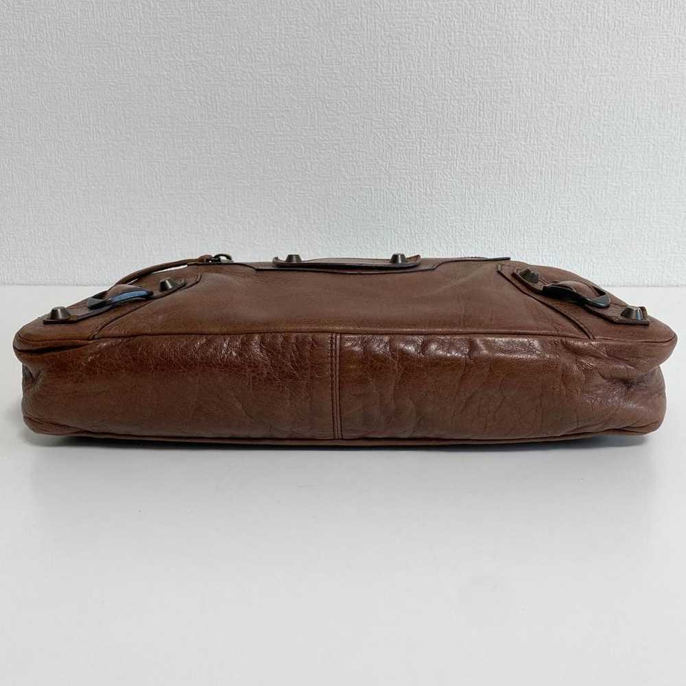 Balenciaga First leather handbag - image 4