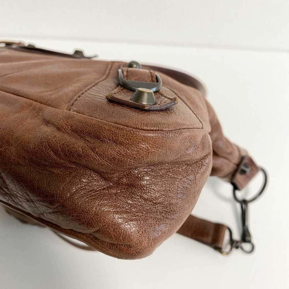 Balenciaga First leather handbag - image 8