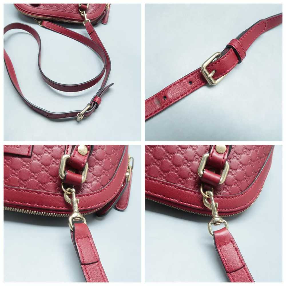 Gucci Dôme leather satchel - image 11