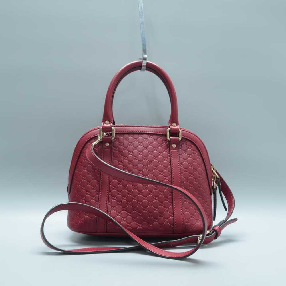 Gucci Dôme leather satchel - image 4