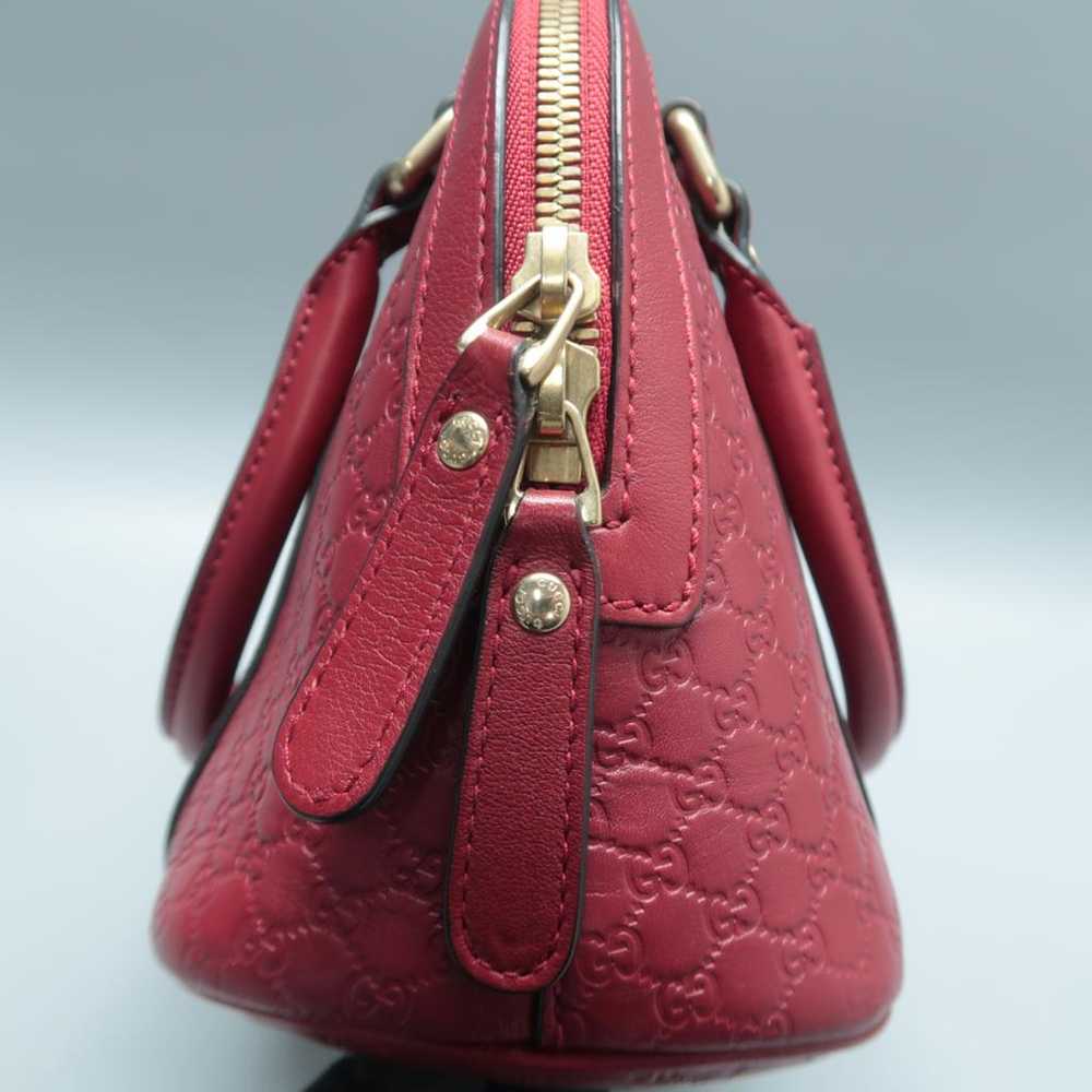 Gucci Dôme leather satchel - image 8