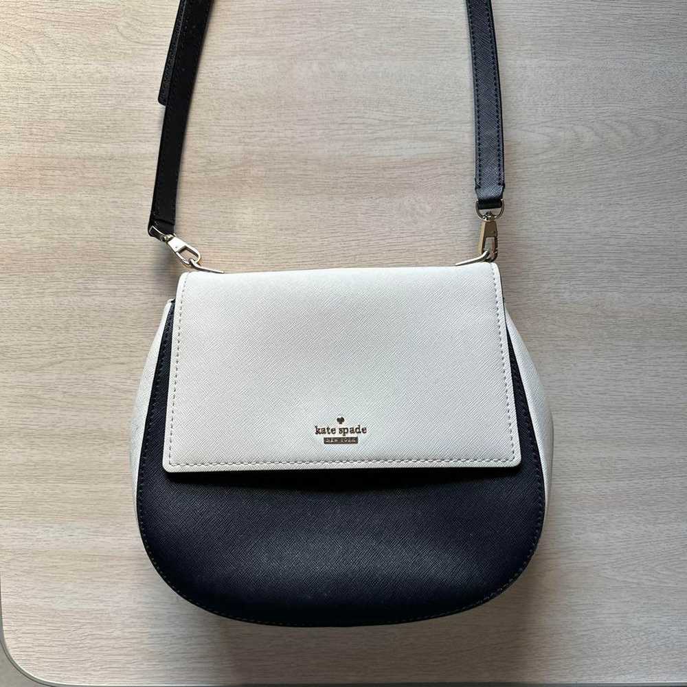 Kate Spade Shoulder Bag White/Black - image 1