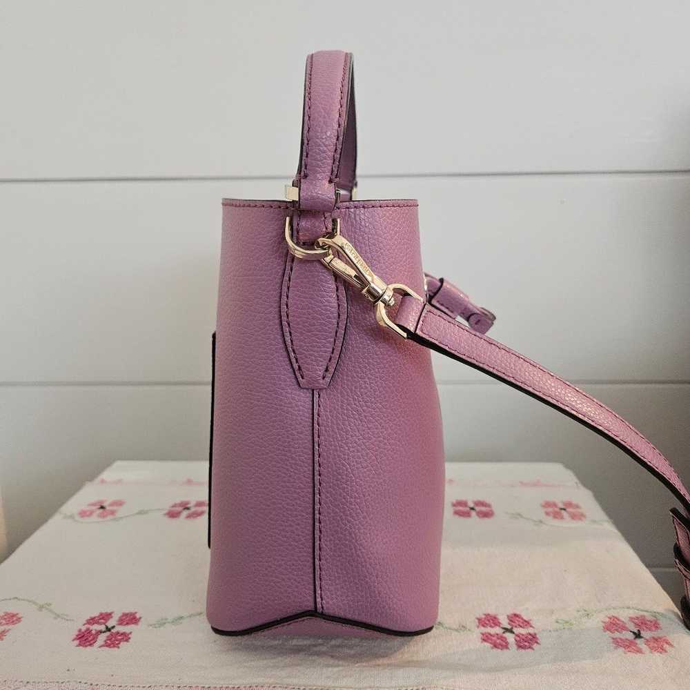 Kate Spade Eva Bucket Lilac Lavender Purple Hobo … - image 3