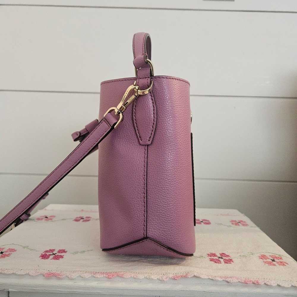 Kate Spade Eva Bucket Lilac Lavender Purple Hobo … - image 4