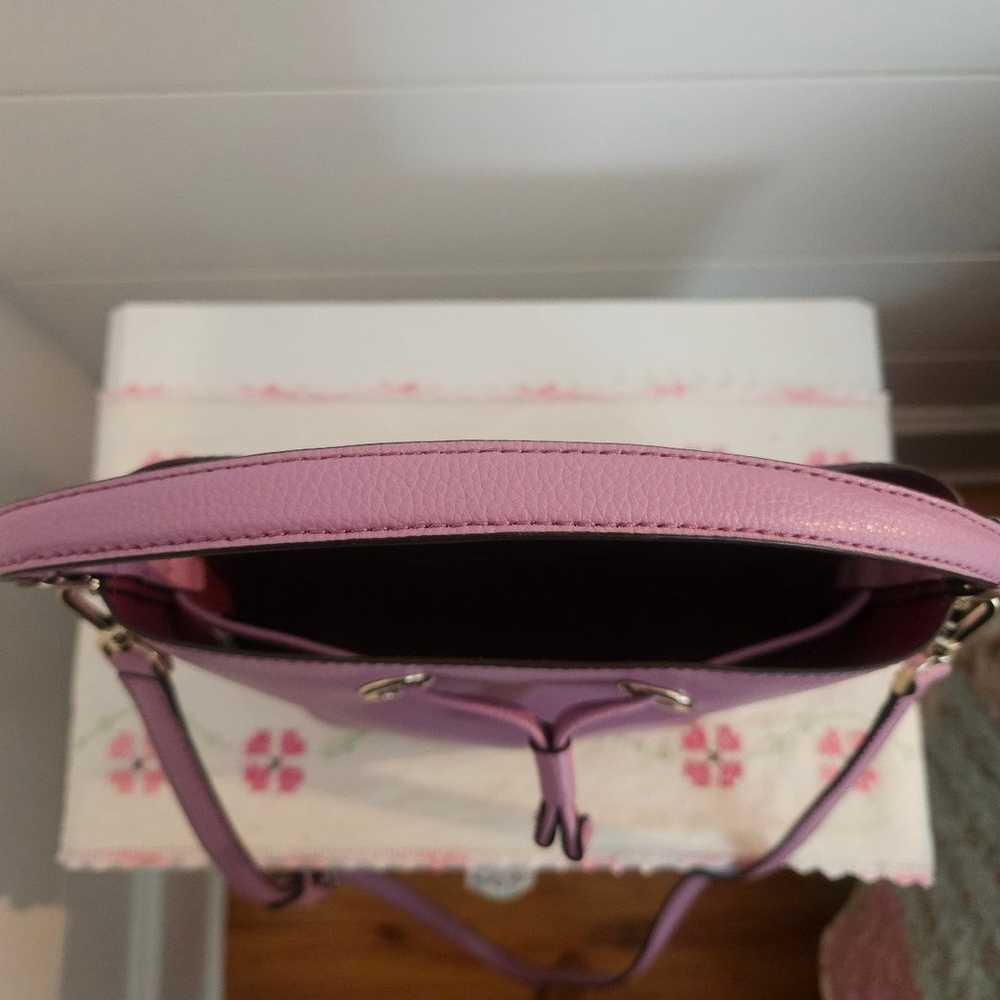 Kate Spade Eva Bucket Lilac Lavender Purple Hobo … - image 5