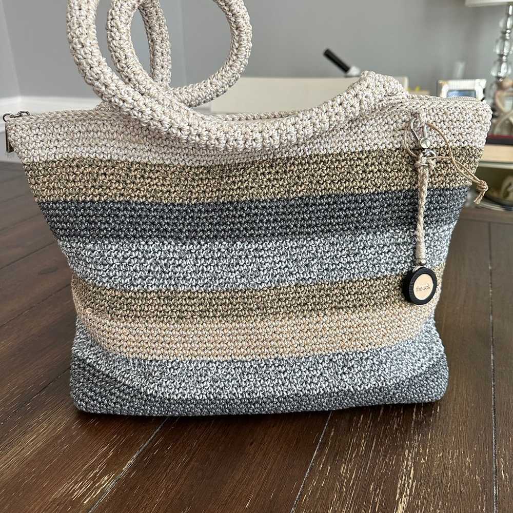 NWOT Th Sak crafted crochet Bag - image 11