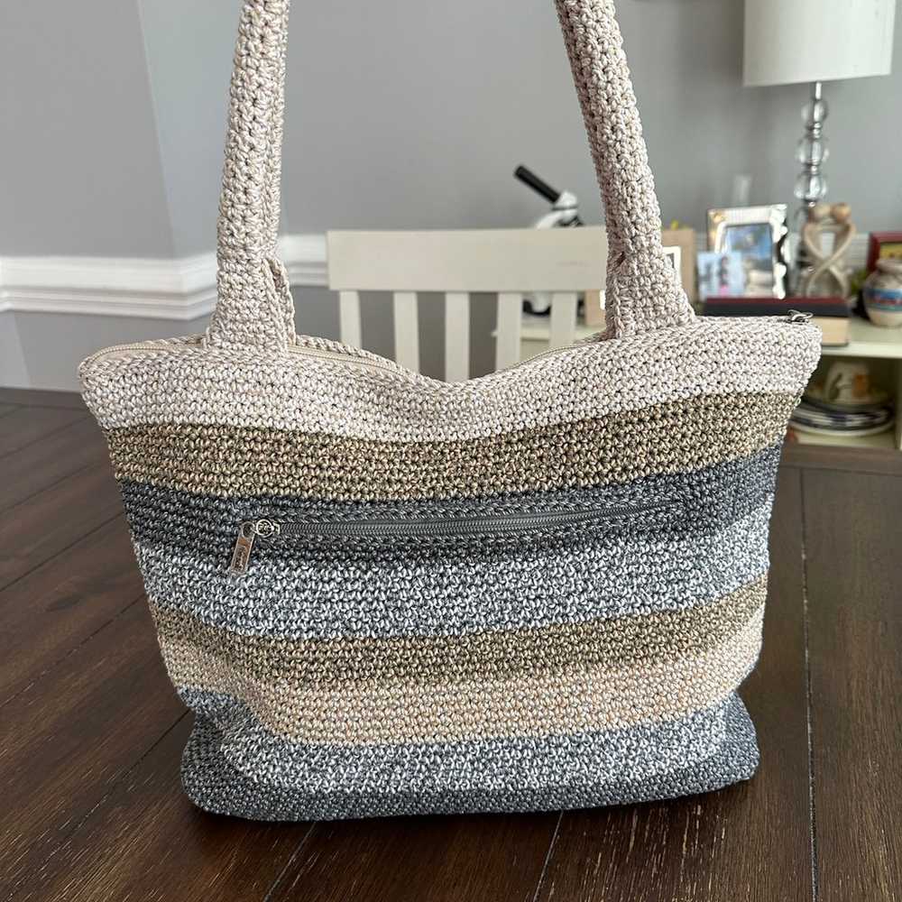 NWOT Th Sak crafted crochet Bag - image 2