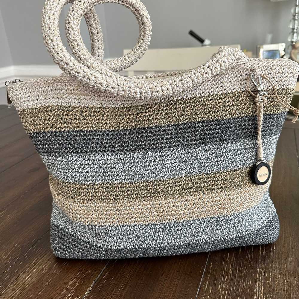 NWOT Th Sak crafted crochet Bag - image 4