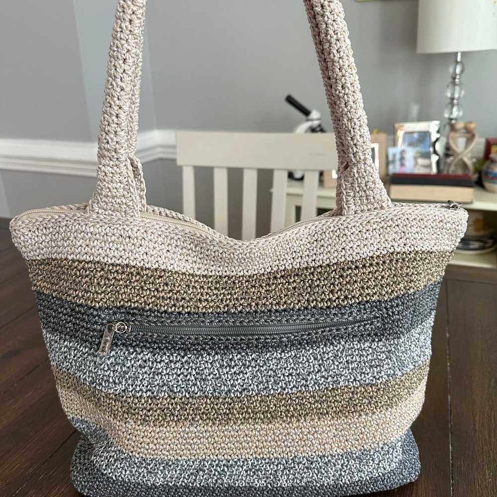 NWOT Th Sak crafted crochet Bag - image 8