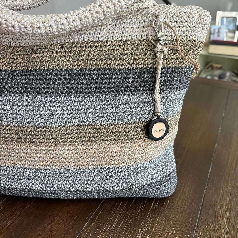 NWOT Th Sak crafted crochet Bag - image 9