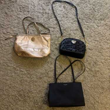 3 Designer Bag Bundle - Vintage Coach, Betsey John