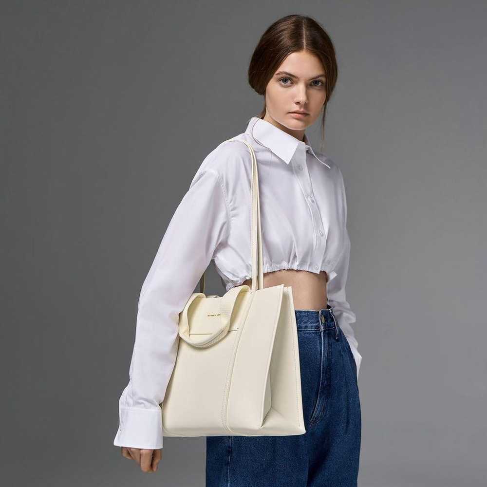 Charles & Keith Shalia Large Double Handle Tote B… - image 3