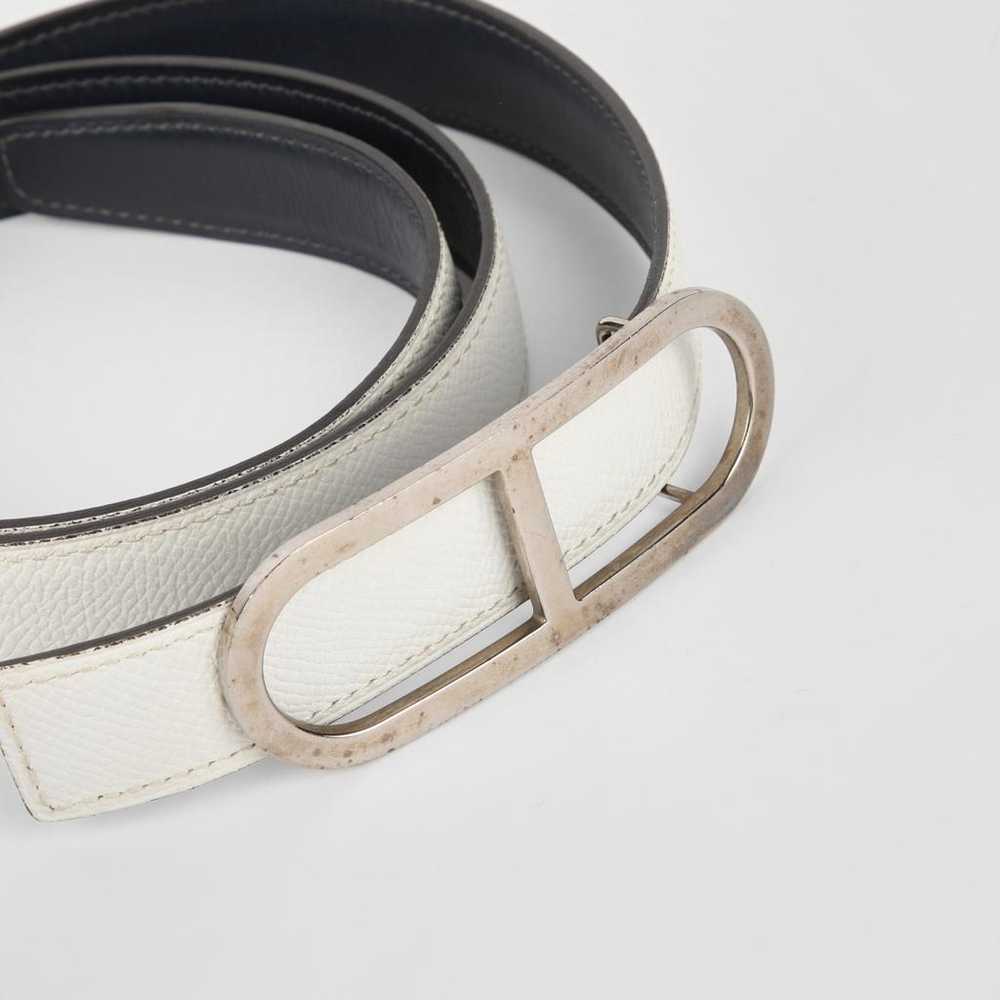 Hermès Chaine d'Ancre leather belt - image 3