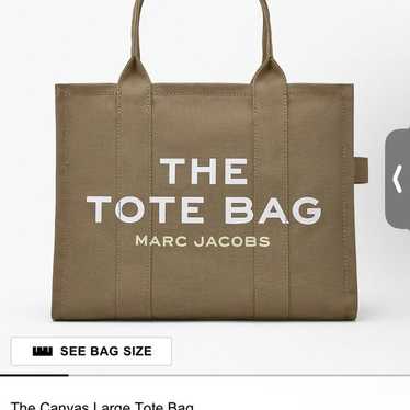 Slate green Marc Jacobs large The Tote Bag