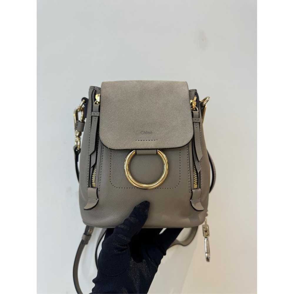 Chloé Faye leather backpack - image 2