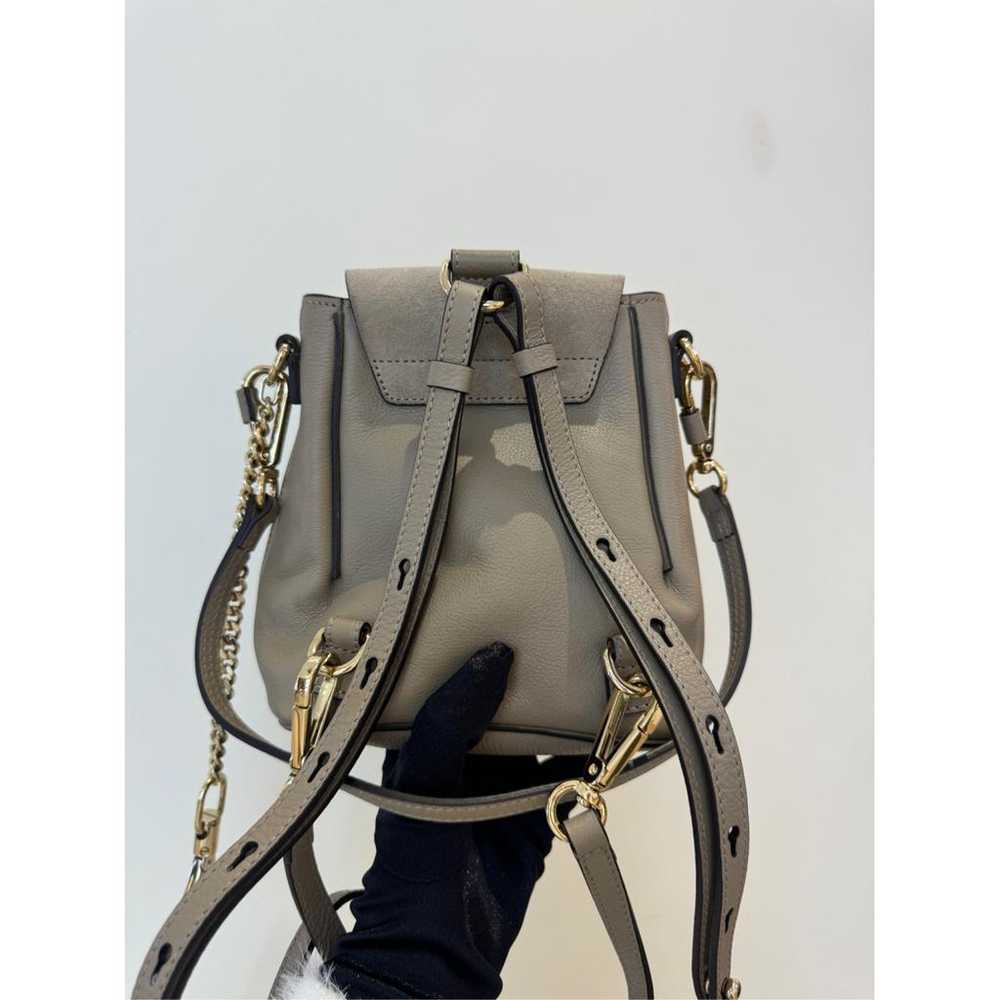 Chloé Faye leather backpack - image 6