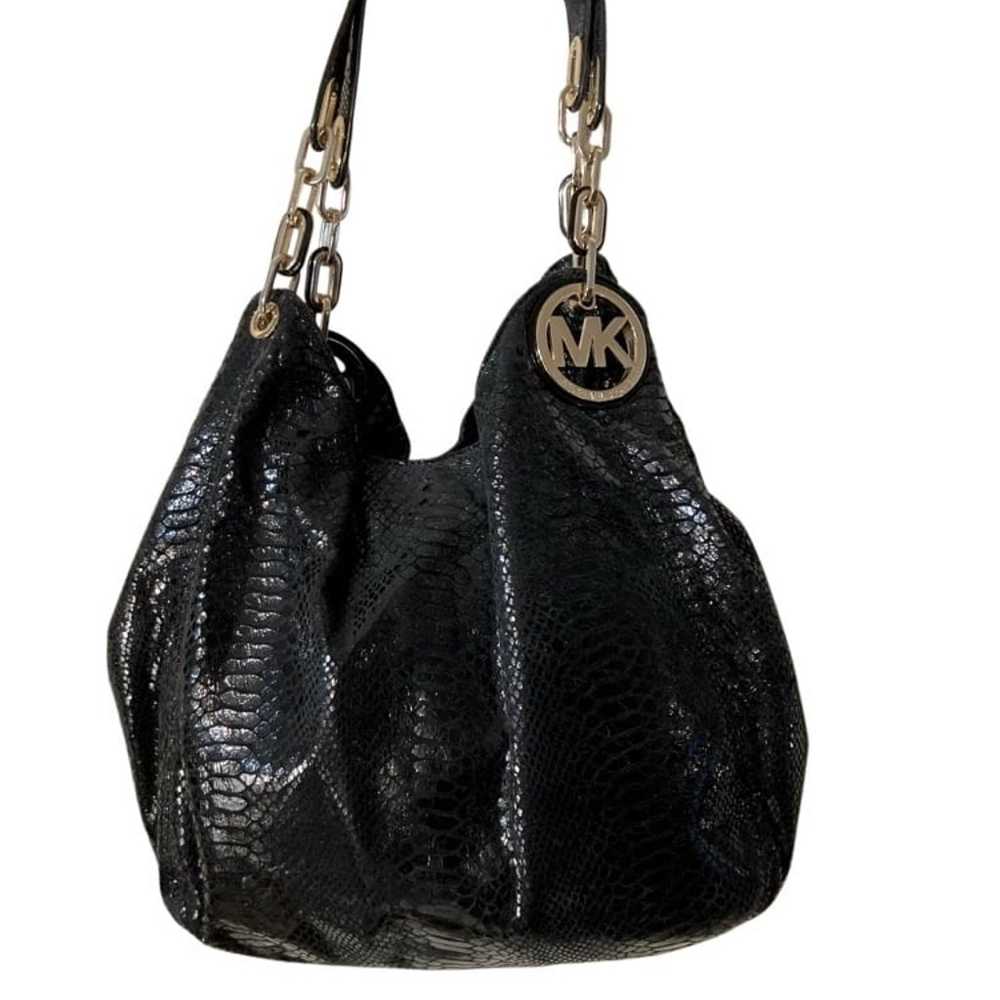 MICHAEL KORS HOBO BAG snakeskin look HOBO style - image 2