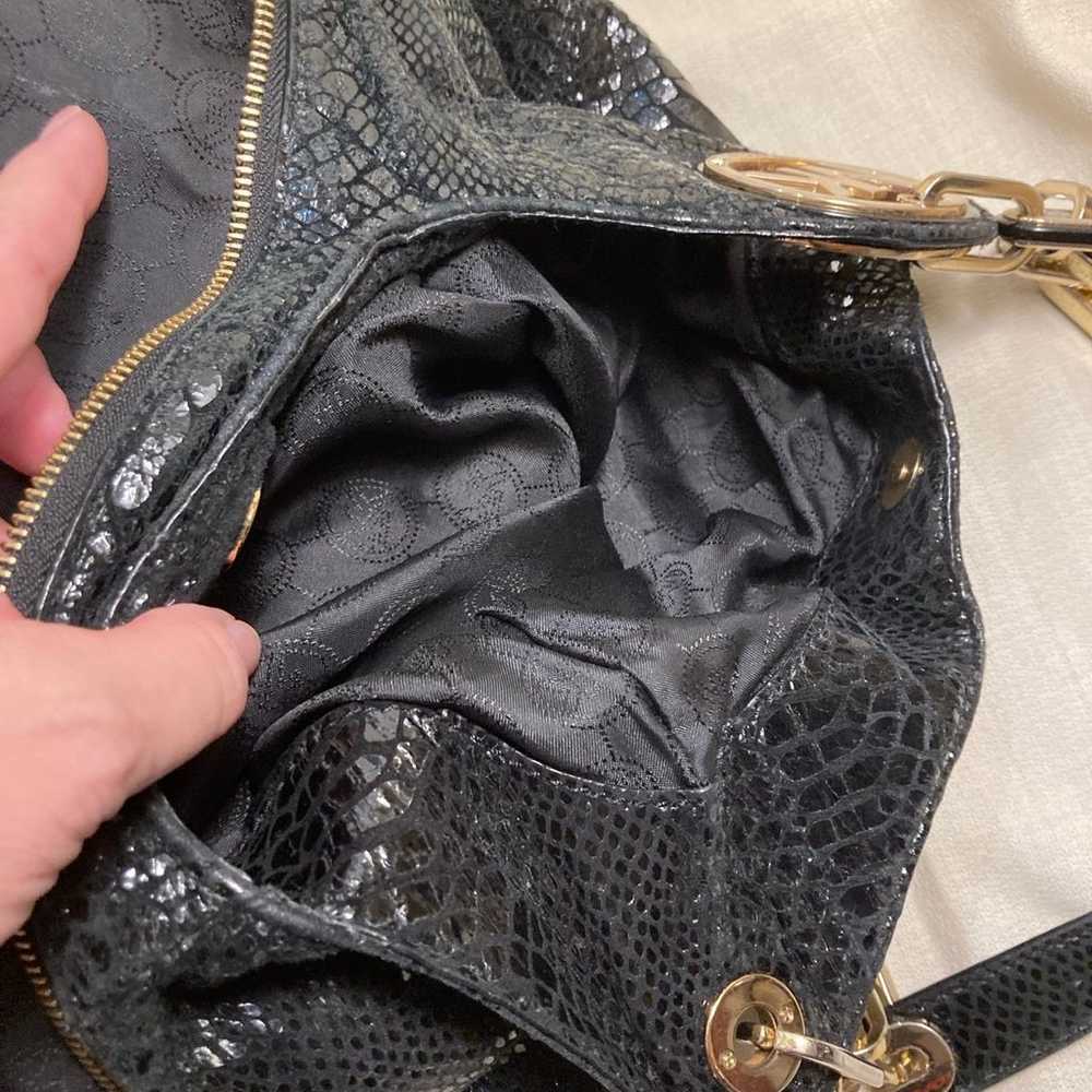 MICHAEL KORS HOBO BAG snakeskin look HOBO style - image 9