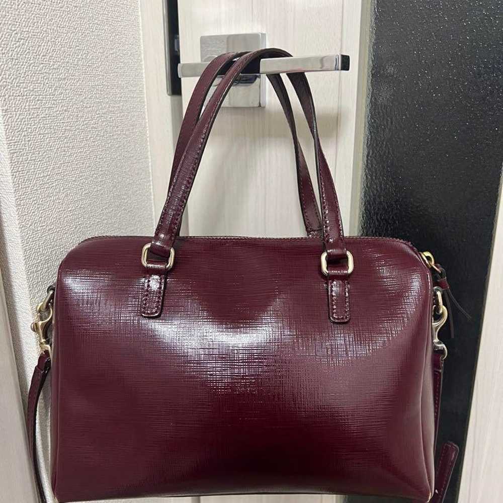 [Rare] COACH 2WAY Shoulder Bag F32201 - image 2