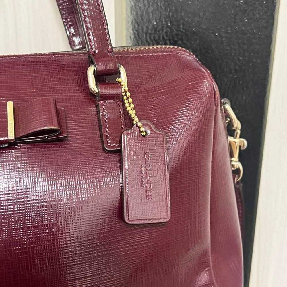 [Rare] COACH 2WAY Shoulder Bag F32201 - image 3