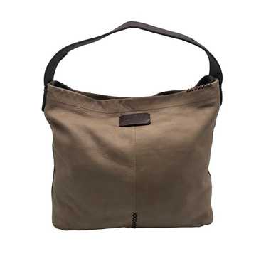 Lucky Brand Soft Tan Leather Hobo Bag