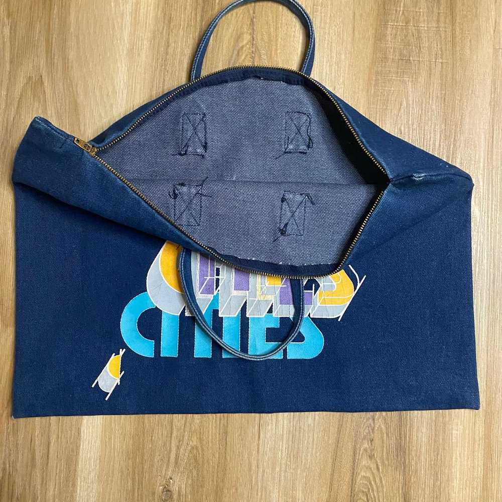 Vintage Levis San Antonio Pocket Denim Tote All C… - image 6