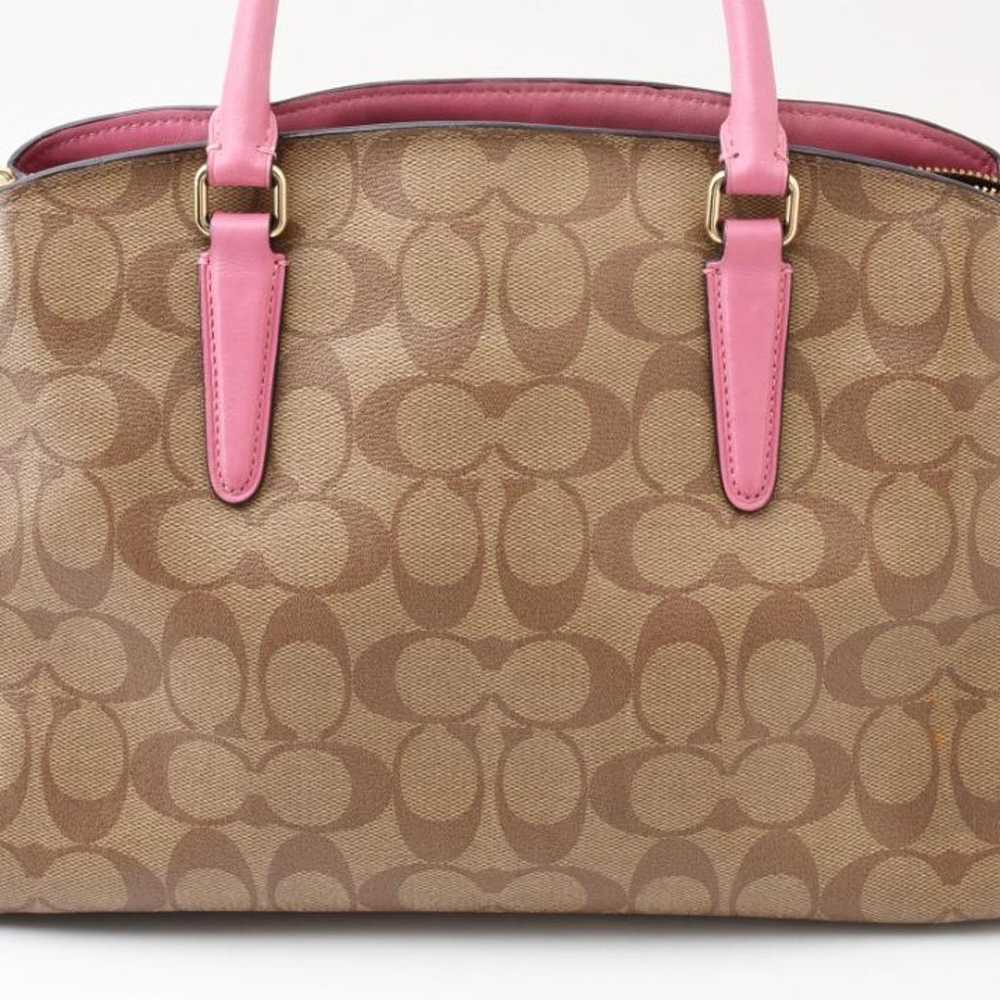 COACH F31169 Signature Handbag PVC for Women - image 4