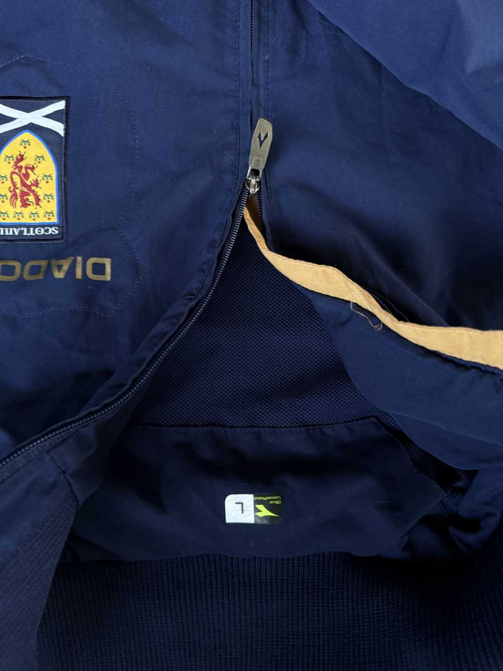 Diadora Scotland National Team Blue/Gold Football… - image 4