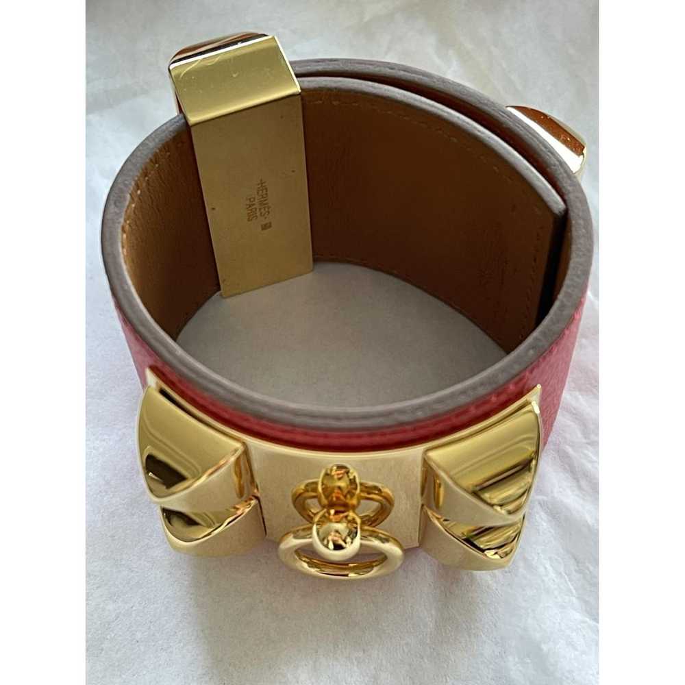 Hermès Collier de chien leather bracelet - image 2