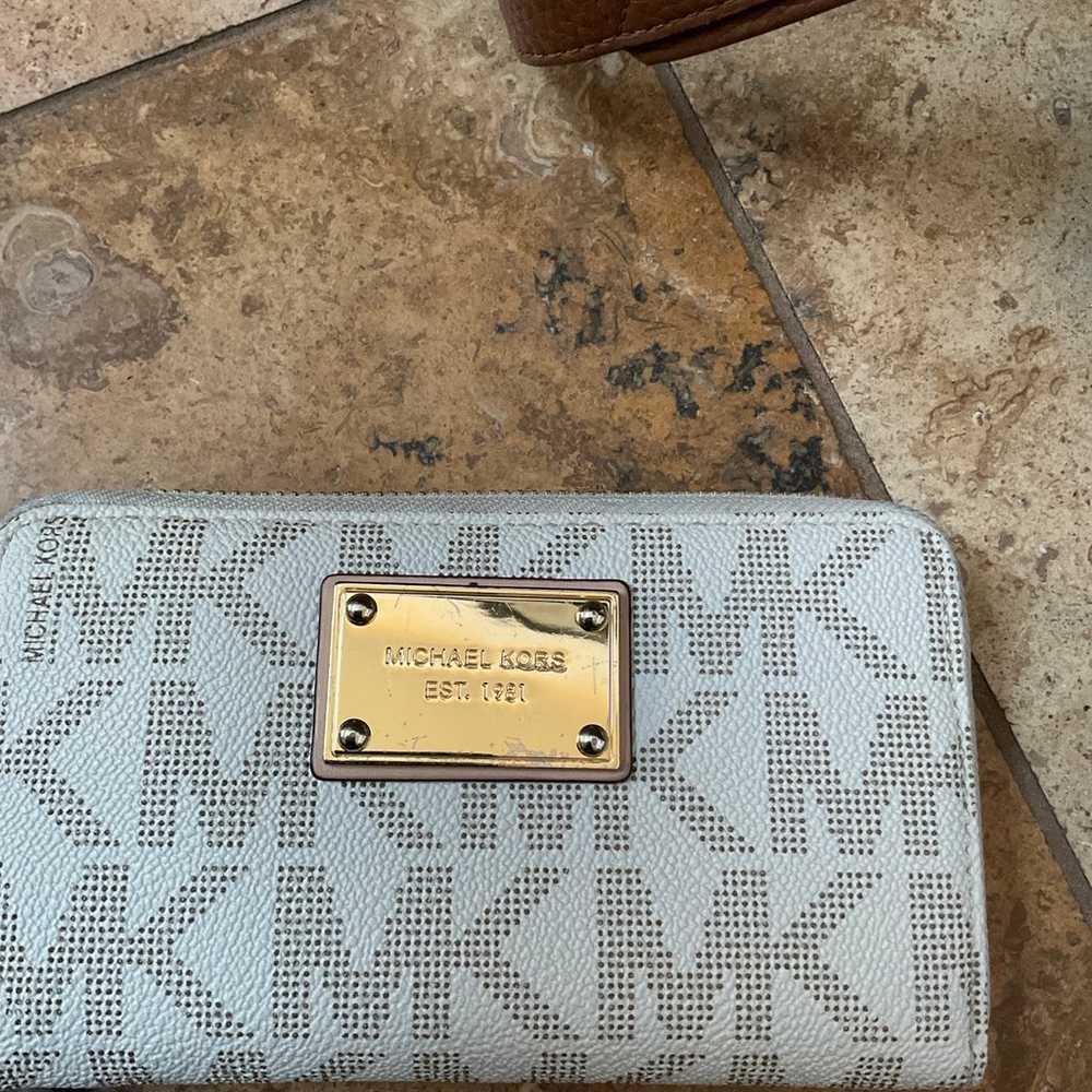 Michael Kors Backpack and wallet wristlet signatu… - image 7