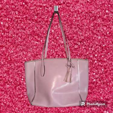 Kate Spade Kali Quartz Pink Leather Tote