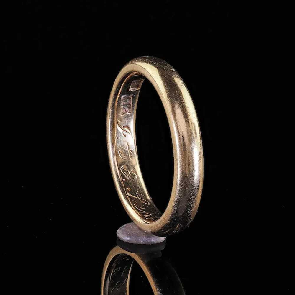 Antique Art Deco 14K Yellow Gold Classic Engraved… - image 6