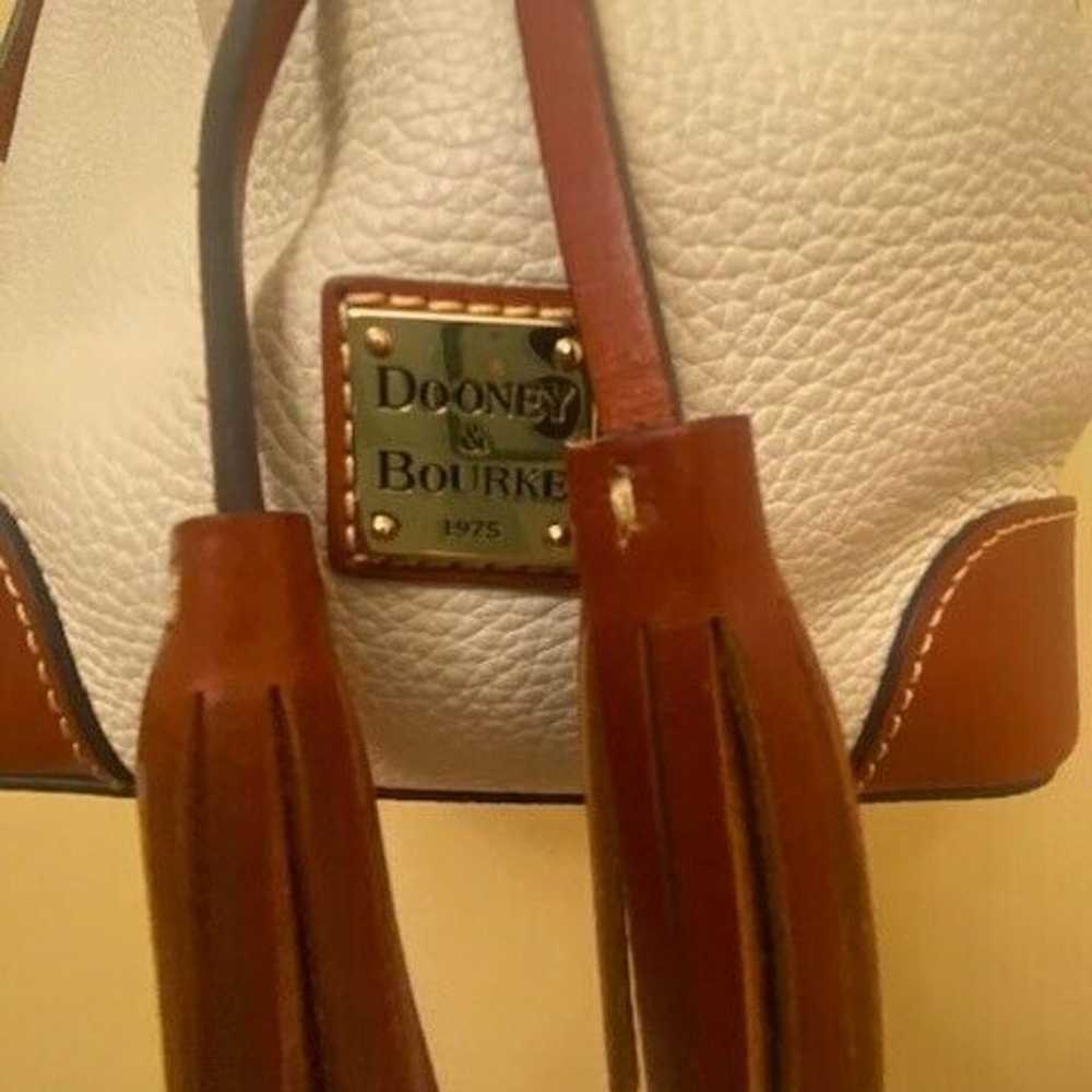 DOONEY & BOURKE Draw string Saffiano Leather Buck… - image 5