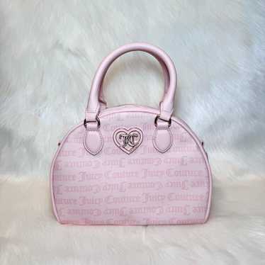 Juicy Couture Pink Monogram Bowler Bag HARD TO FI… - image 1