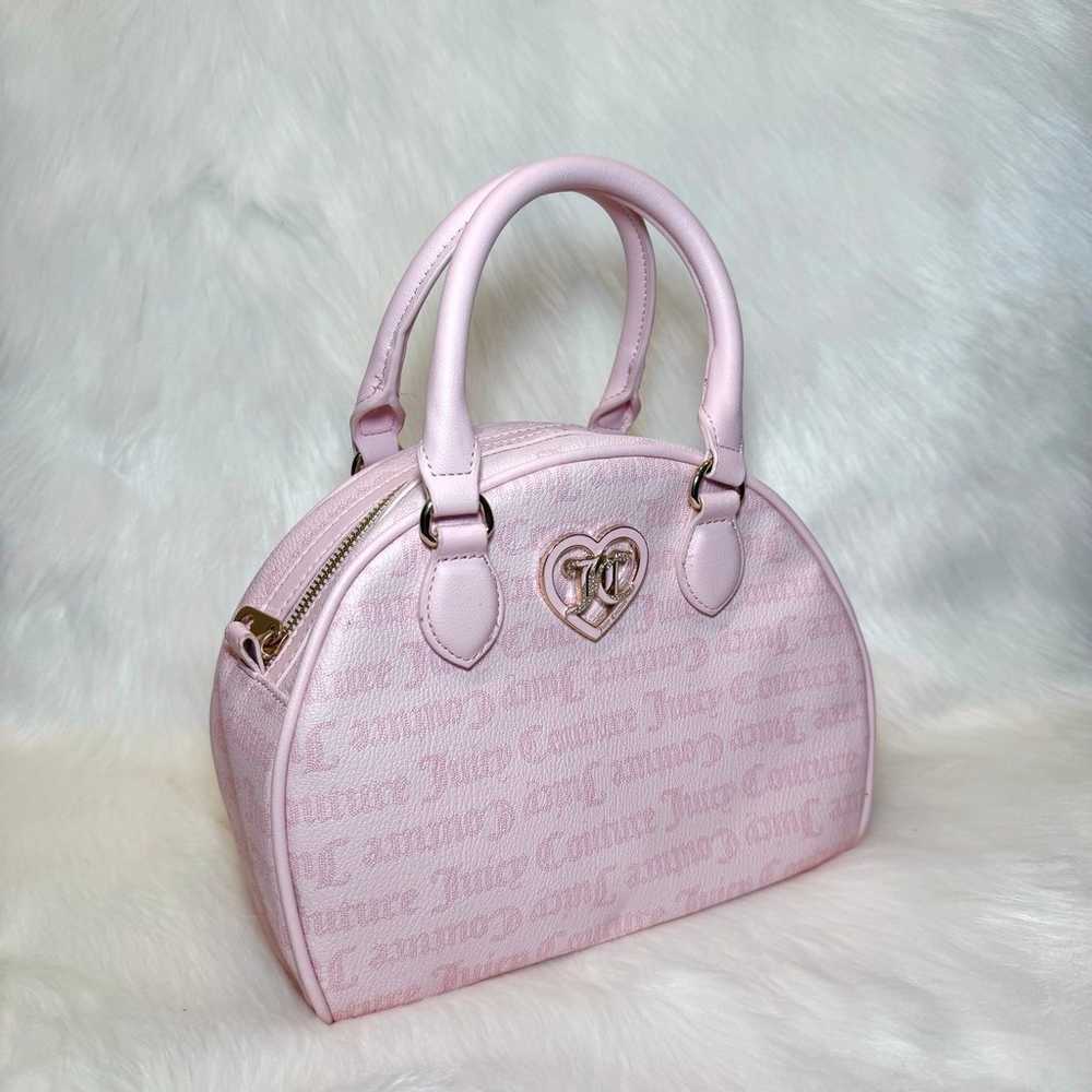 Juicy Couture Pink Monogram Bowler Bag HARD TO FI… - image 2