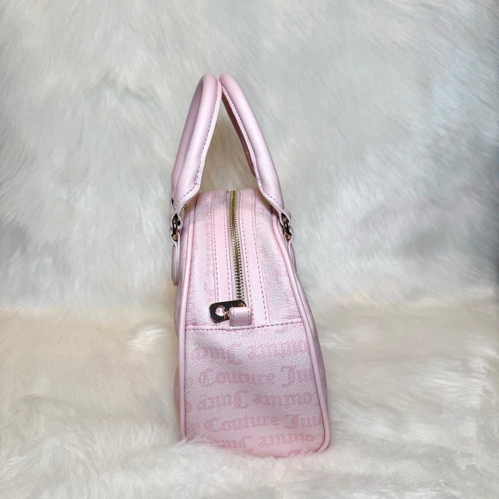 Juicy Couture Pink Monogram Bowler Bag HARD TO FI… - image 3