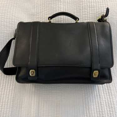 Original Vintage Coachbag/briefcase with solid bra