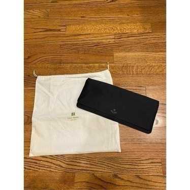 NWOT Kate Spade Satin Clutch with Dust Bag - image 1