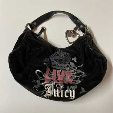 Juicy Couture Y2K “Live For Juicy” Very Rare! Bla… - image 1