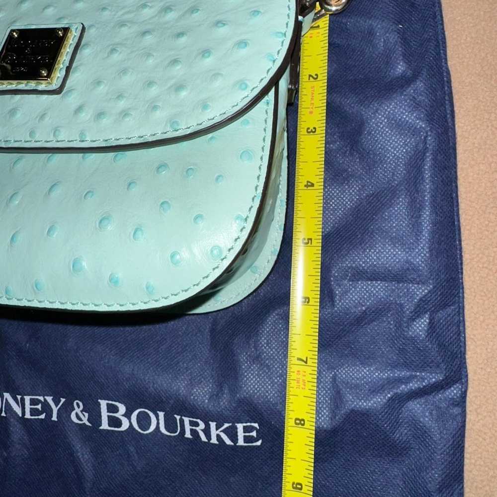 Dooney & Bourke Mint Green Leather Crossbody Smal… - image 7