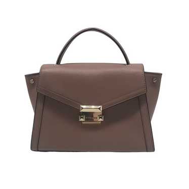 Michael Kors Mauve Leather Medium Whitney Satchel 