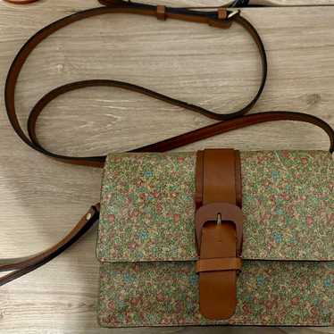 Patricia Nash Leather Buckle Lanza Crossbody - image 1