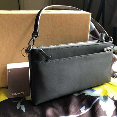 COACH Black Nylon Handbag