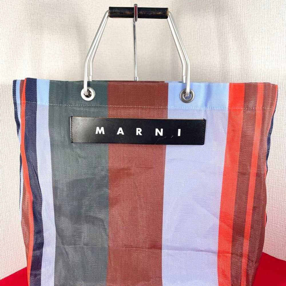 MARNI Multicolor Stripe Tote Bag - image 1